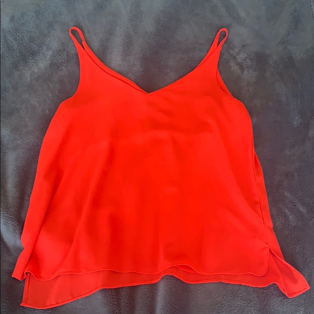 Red/Orange Baggy spaghetti strap